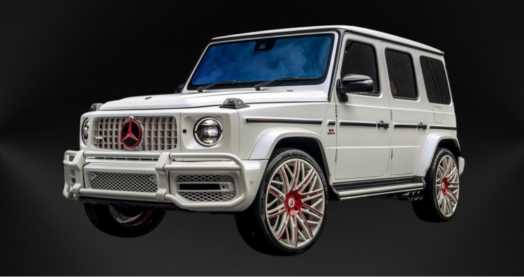 Mercedes G63 Satin White